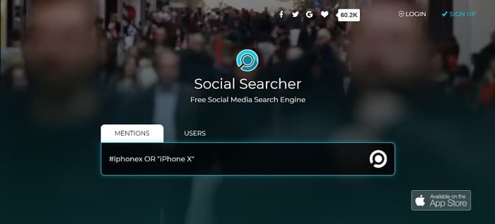 Social Searcher