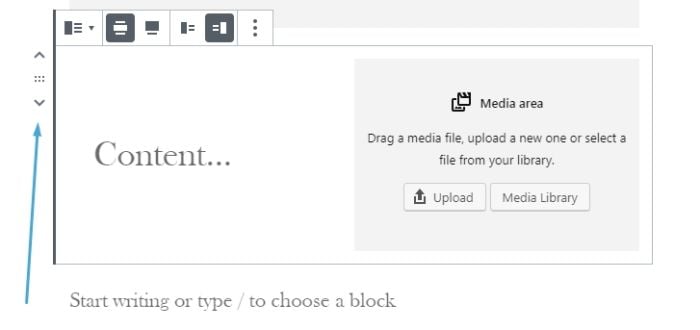 038 wordpress block editor rearrange blocks