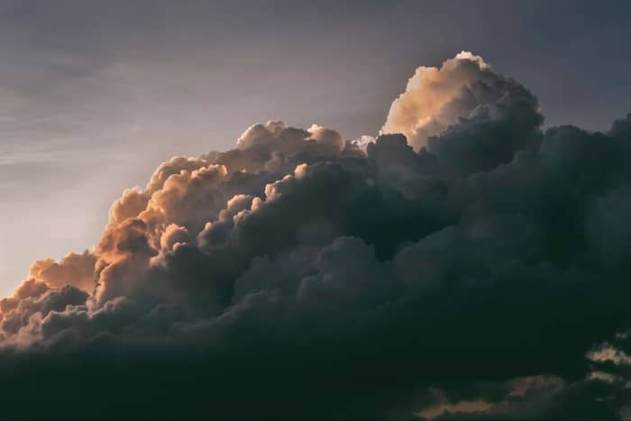 Storm clouds