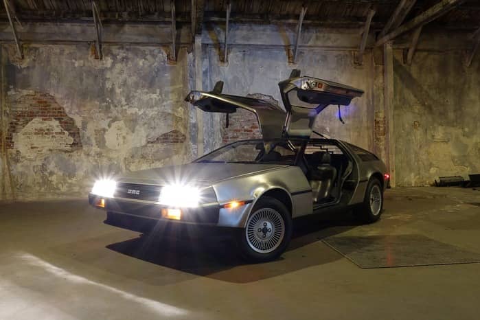 paradox example delorean back to the future car