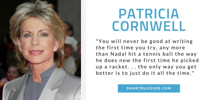 Patricia Cornwell - Writing Tips