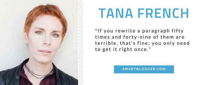 Tana French - Writing Tips