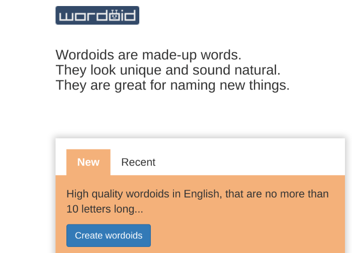 blog name generator wordoid