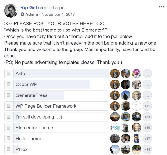 facebook poll results 1