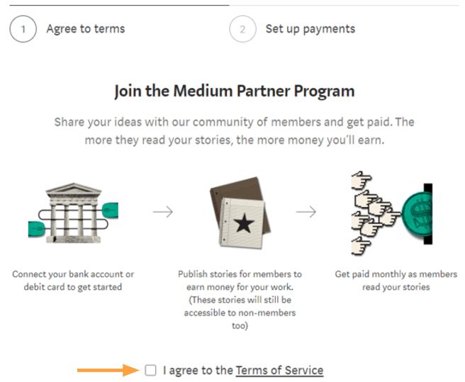 medium partner program terms of service