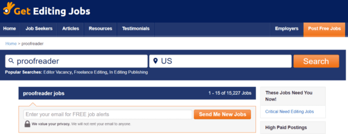 proofreading jobs get editing jobs homepage
