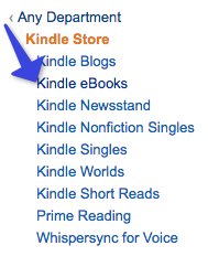 Select Kindle eBooks